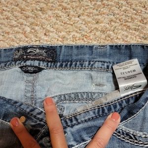 Silver jeans 34x32 Gordie